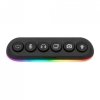 Streamplify HUB DECK 5, 4x USB 3.0, 1x USB 2.0, RGB, 12V, EU Przewód zasilający - czarny